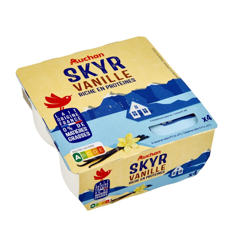 Skyr vanille 0%MG 4x100g