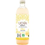 Thé fermenté pétillant Kombucha au citron bio 75cl