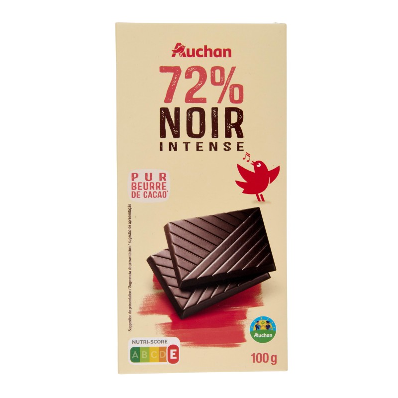 CULTIVONS LE BON Chocolat Noir Intense 72% 100g