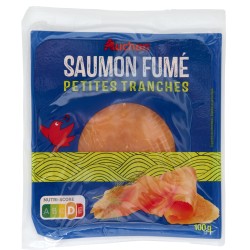 Saumon fumé mini tranches 100g
