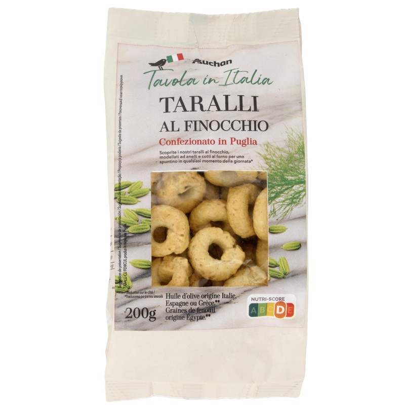 Taralli au fenouil 200g