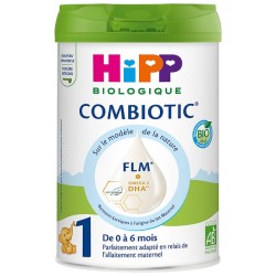 Lait bébé en poudre 1er âge dès la naissance combiotic 800g