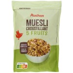 Muesli croustillant 5 fruits 450g
