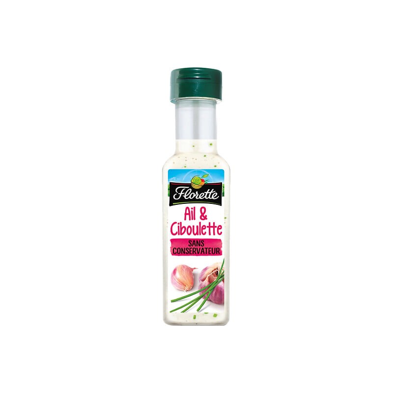 Sauce salade ail et ciboulette 17.5cl