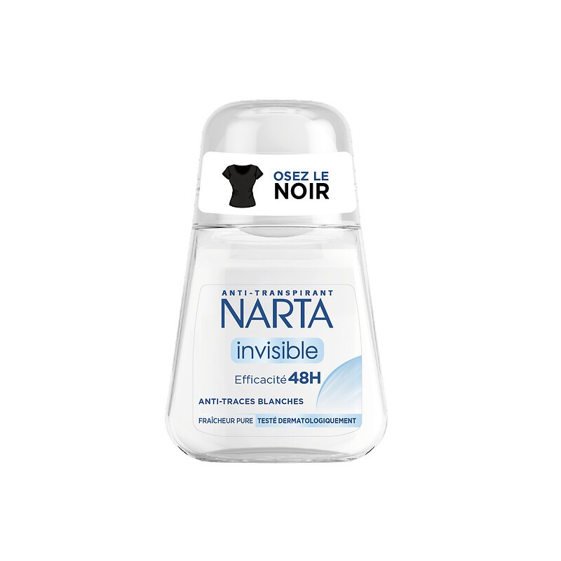 Déodorant bille anti-transpirant anti-traces invisible 48h