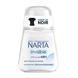 Déodorant bille anti-transpirant anti-traces invisible 48h