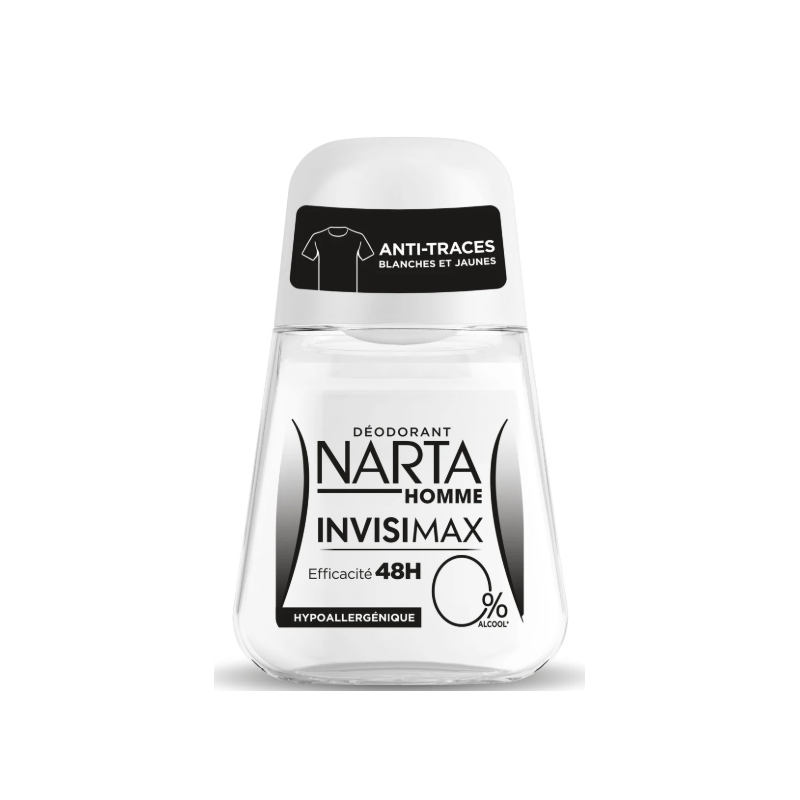 Déodorant Bille Homme Anti-traces Hypoallergénique Invisimax 50ml