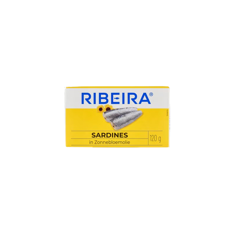 Sardine à l'huile de tournesol 120g