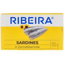Sardine à l'huile de tournesol 120g