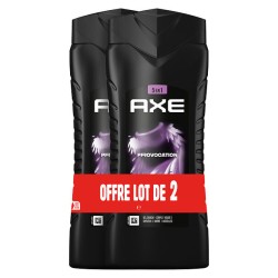 Gel douche 5en1 provocation 2x400ml