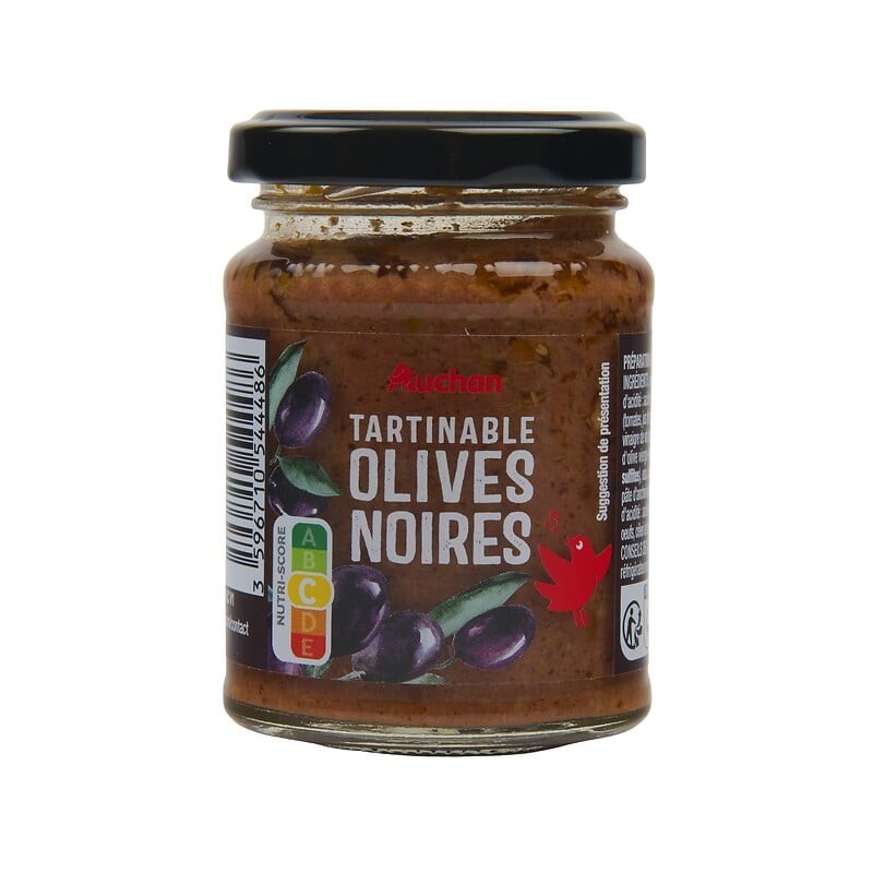 Tartinable olives noires 90g