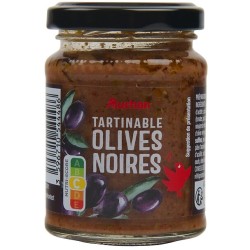 Tartinable olives noires 90g