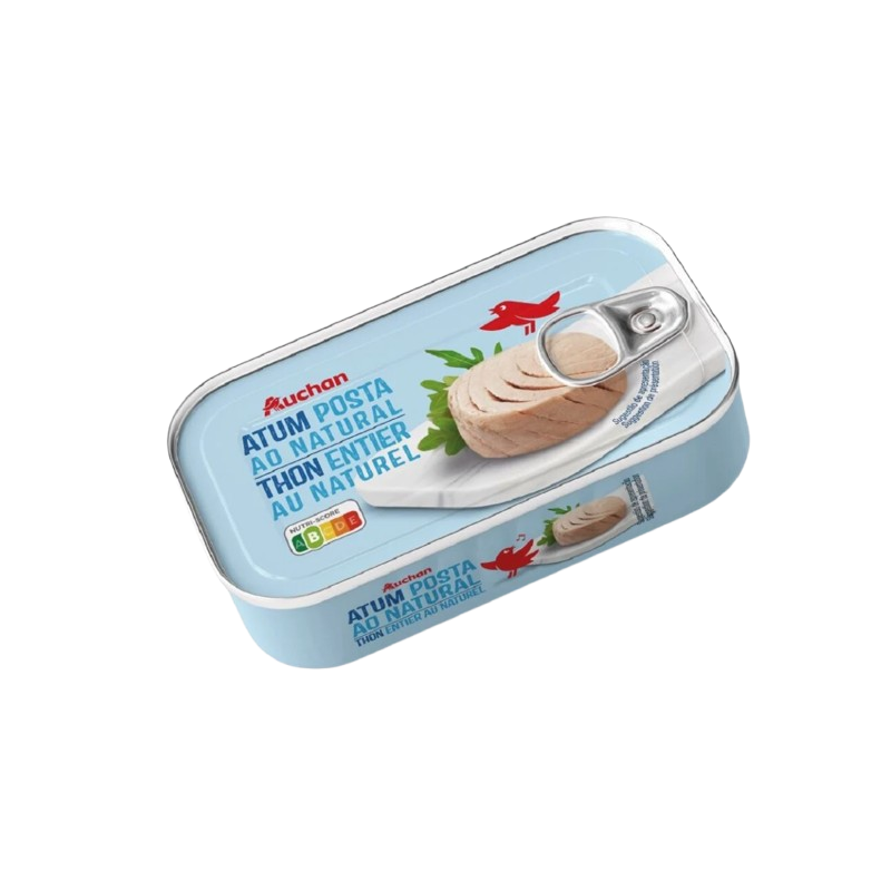 Thon entier au naturel 120g