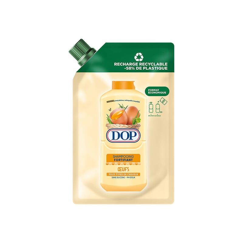 Shampoing fortifiant aux oeufs recharge 500ml