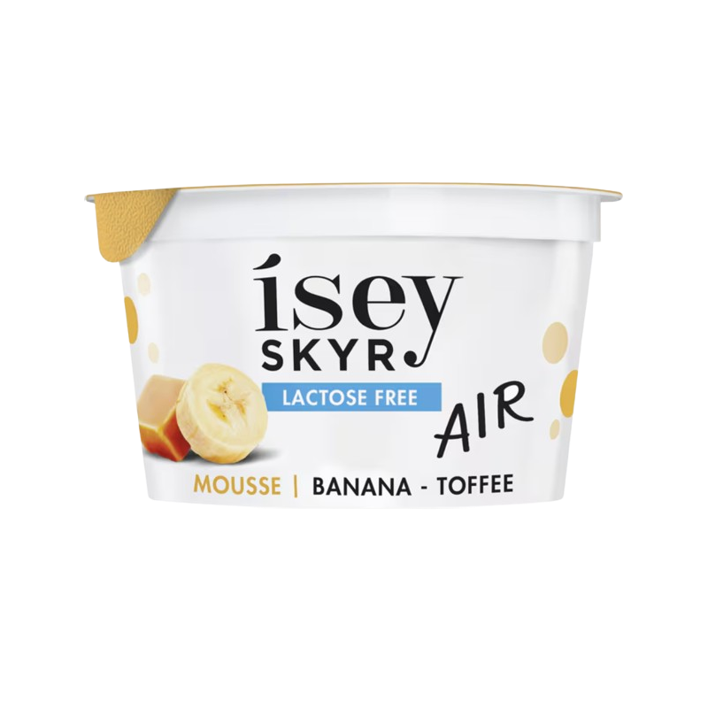 Skyr air mousse banane caramel sans gluten sans lactose 125g