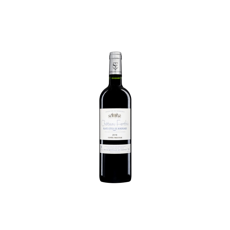 Vin rouge Bordeaux Cuvée Prestige Château Ferthis 2022 13.5% 75cl