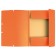 Chemise élastique carton lustré 24x32cm orange