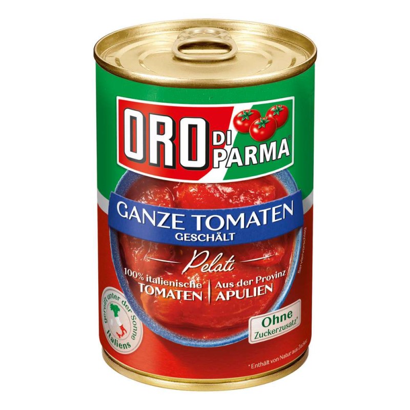 Tomates pelées sans gluten sans lactose végétarien 240g