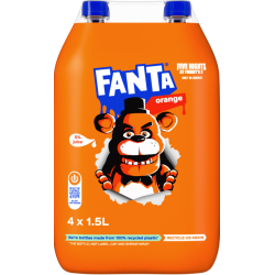 Boisson gazeuse orange 4x1.5l
