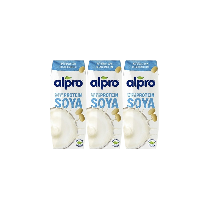 Boisson végétale soja sans gluten sans lactose végétarien 3x250ml