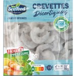 Crevettes décortiquées crues et déveinées 250g