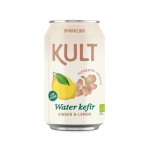 Boisson pétillante kéfir de fruit gingembre et citron bio 33cl