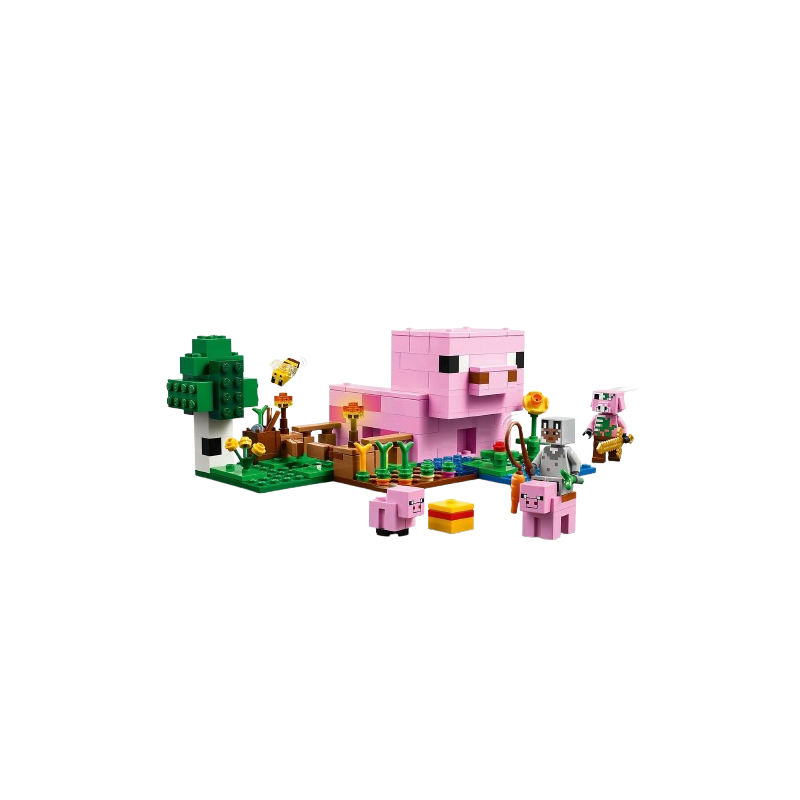 Minecraft la maison de porcelet 21268 dès 7 ans