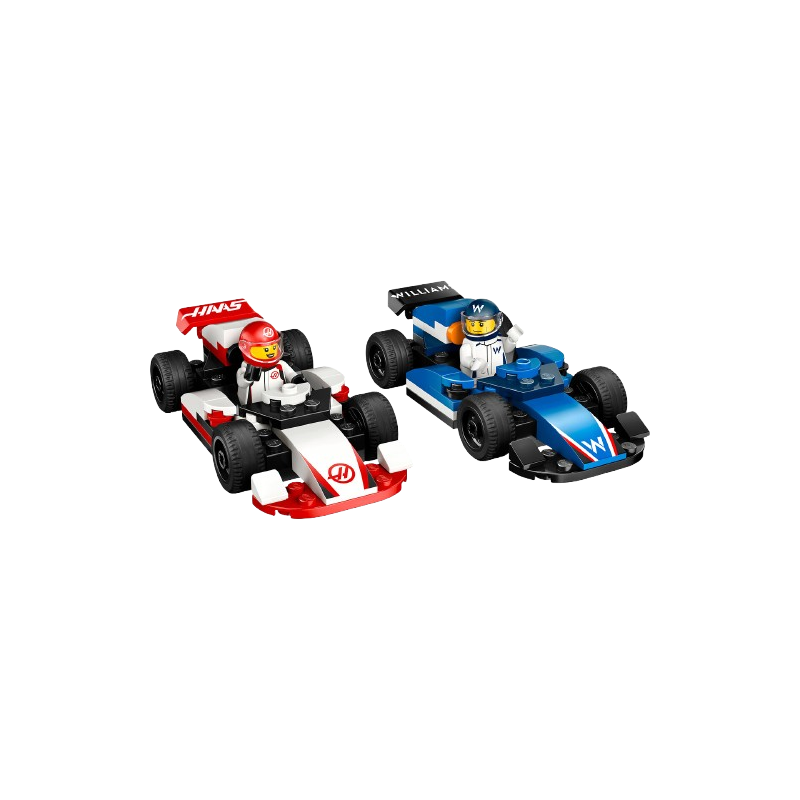 City voitures de course de F1 Williams Racing et Haas F1 60464 dès 4 ans
