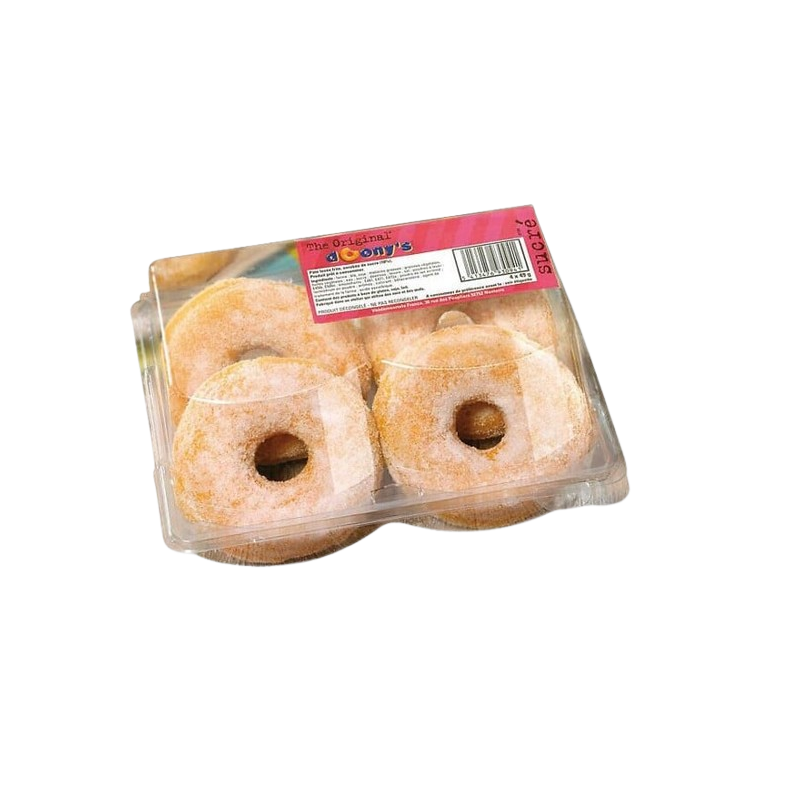 Donuts enrobés de sucre x4 220g