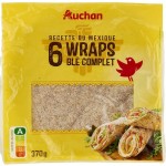Wrap au blé complet x6 370g
