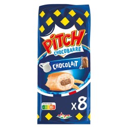 Brioches choco barre chocolat au lait x8 300g