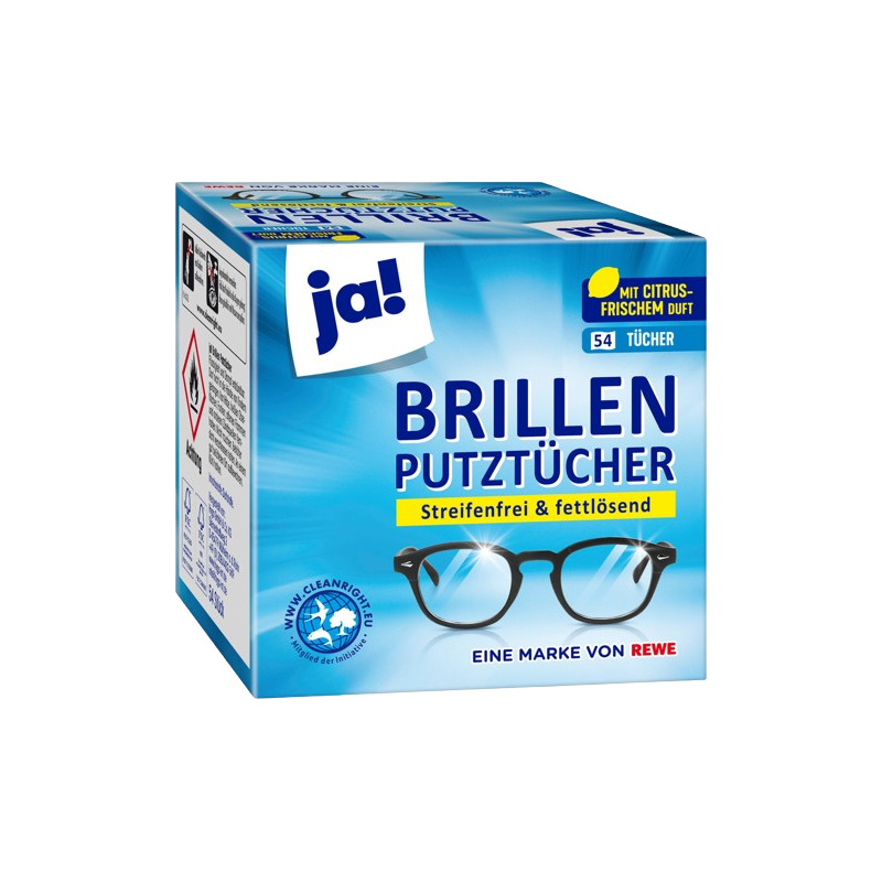 Lingette nettoyante pour verres de lunettes x54