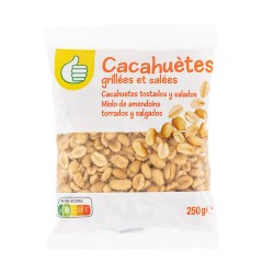 Cacahuètes grillées et salées 250g