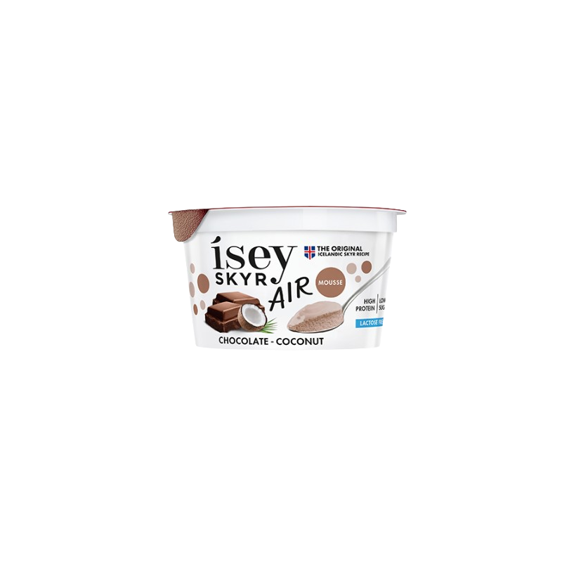 Skyr air mousse chocolat noix de coco sans gluten sans lactose 125g