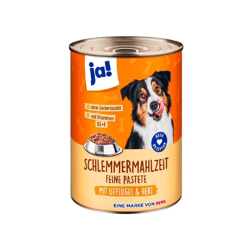 Pâtée coeur et volaille pour chien 400g