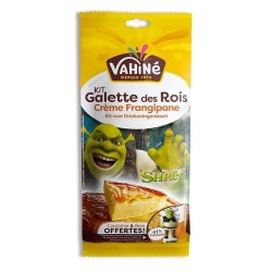 Kit préparation galette des rois frangipane amandes avec couronne et fève 250g