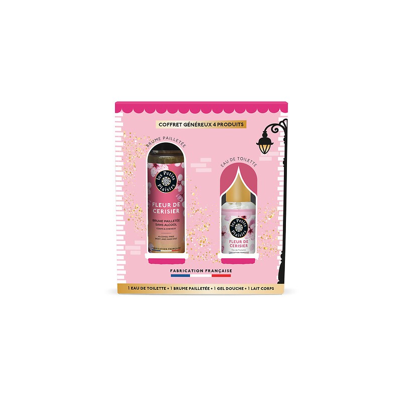Coffret 4 pièces collection village fleur de cerisier