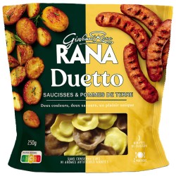 Pâtes farcies duetto ravioli saucisse et pommes de terre 250g