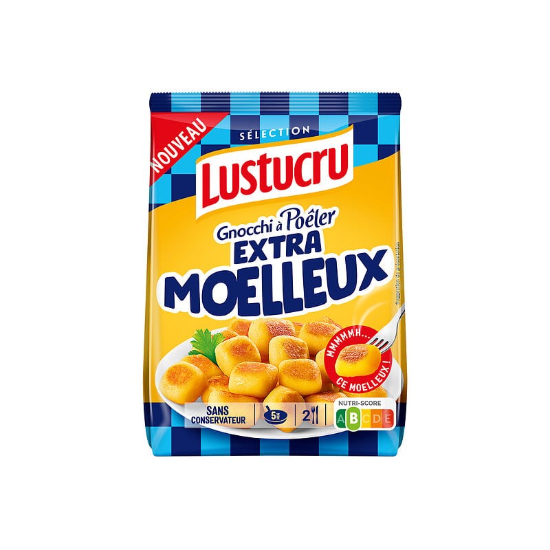 Gnocchi à poêler extra moelleux sans conservateur 300g