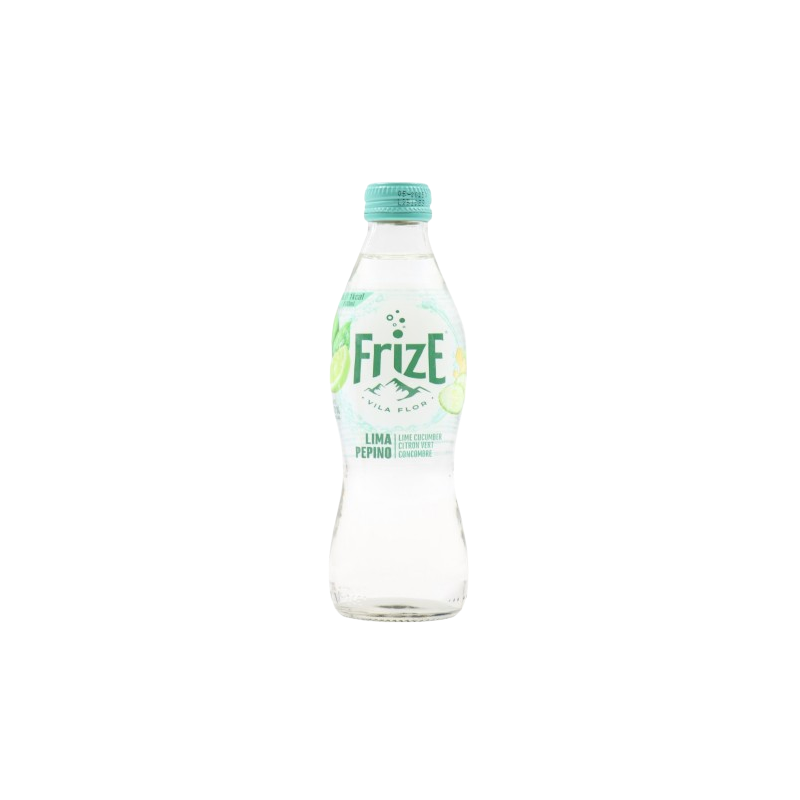 Eau pétillante au citron vert concombre gingembre 25cl