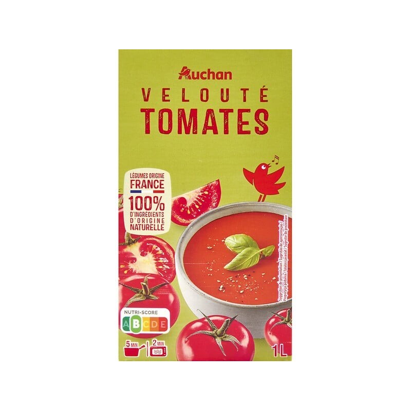 Soupe veloutée de tomate 1l