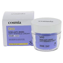 Crème de jour Q10 visage anti-rides tous types de peaux 50ml