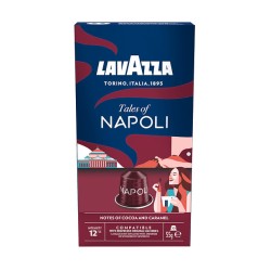 Capsules de café Tales of Napoli notes de cacao et caramel intensité 12 x10