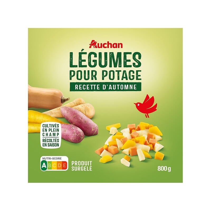 Légumes pour potage recette d'Automne 800g