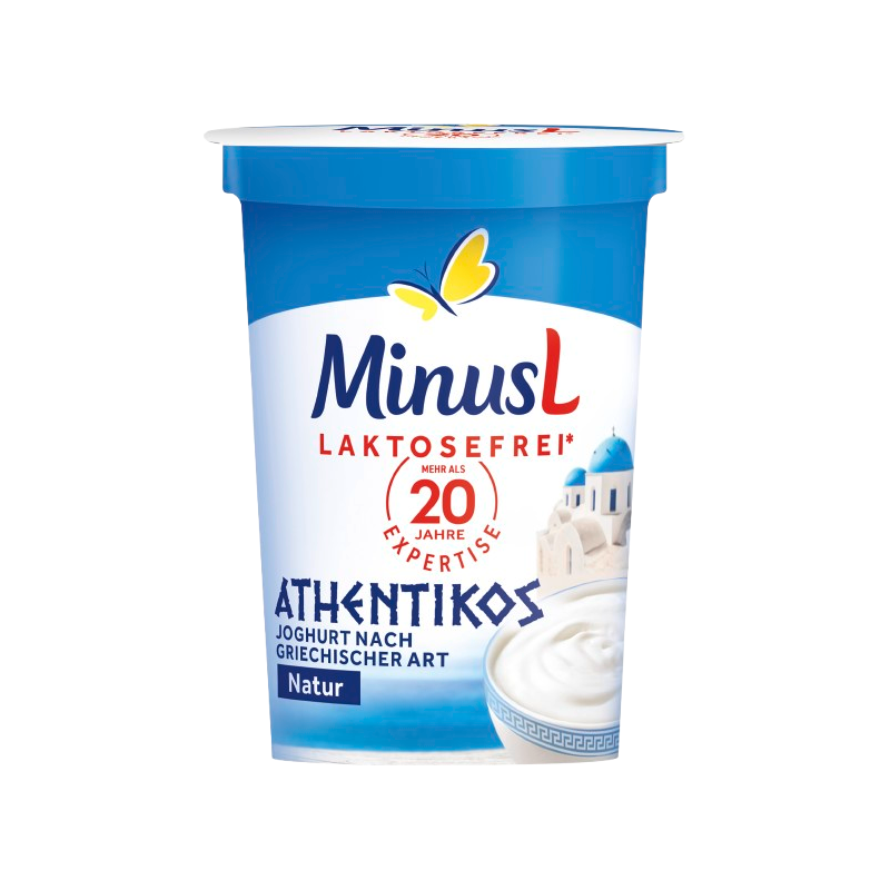 Yaourt à la grecque athentikos 9%MG sans lactose 400g