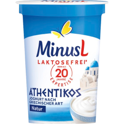 Yaourt à la grecque athentikos 9%MG sans lactose 400g