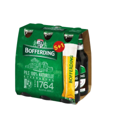 Bière pils 4.8% 6x25cl dont 1 gratuit