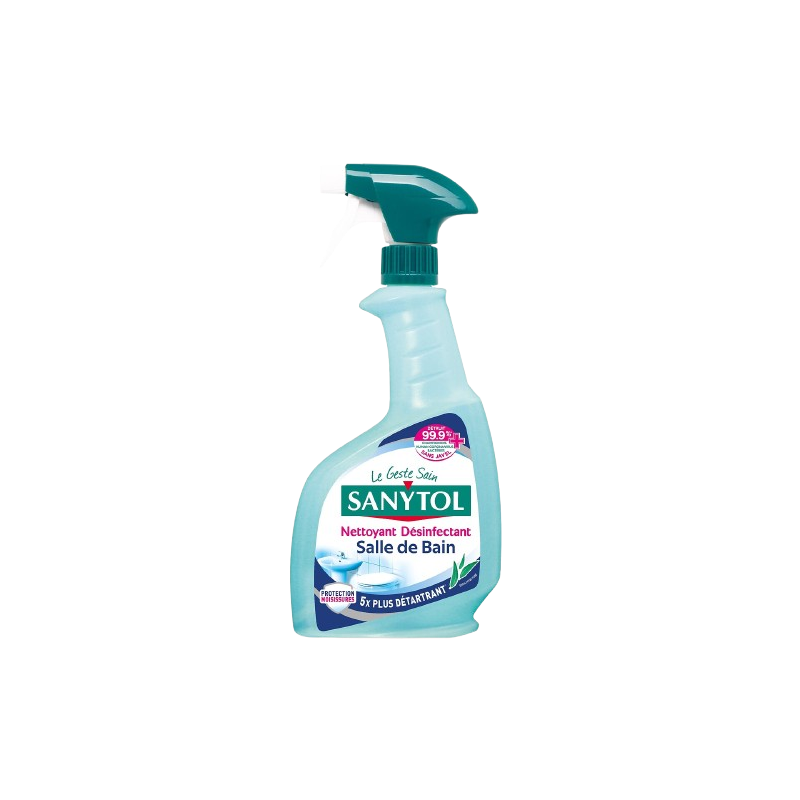 Spray désinfectant anti-calcaire salle de bain 500ml