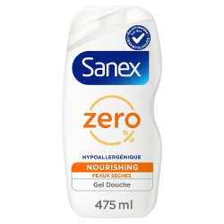 Gel douche hypoallergénique 0% peaux sèches 475ml