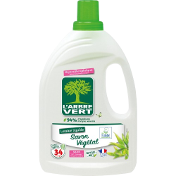 Lessive liquide hypoallergénique au savon végétal 1.53l